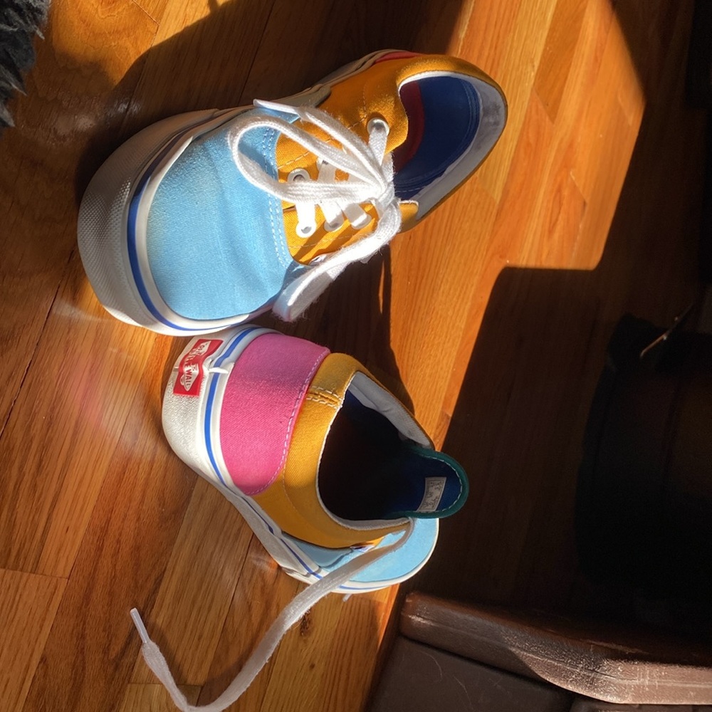 Multi Color Vans 🏁 - Picture 2 of 7